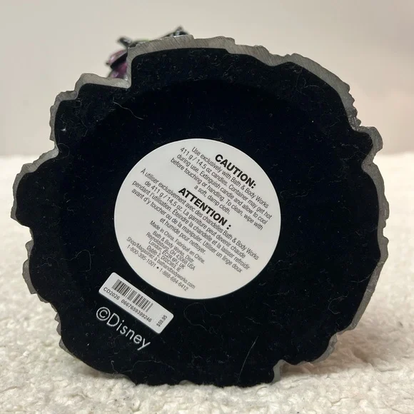 B&BW Disney Villains Maleficent Black & Purple Dragon Castle Candle Holder - Picture 12 of 12